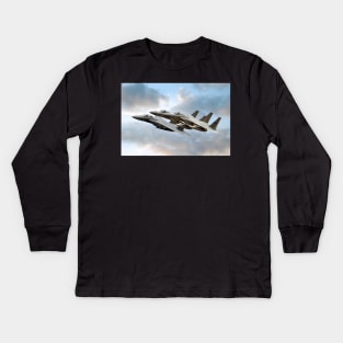 F-15 Eagles and Strike Eagle Kids Long Sleeve T-Shirt